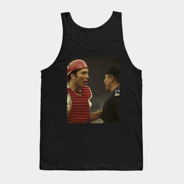 Johnny Bench in Cincinnati Reds Tank Top by PESTA PORA